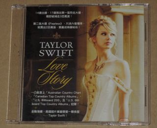 Taylor Swift Love Story 1 Track Hk Promo Cd Single Rare 1989 Reputation