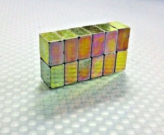 20 Neodymium Cube Magnets.  N52 Strong Rare Earth 8mm × 8mm × 5mm