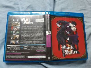 Black Butler Ii Complete Season 2 Blu - Ray Anime Classics Funimation Rare