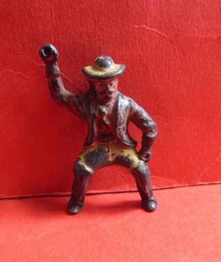 Benbros Buffalo Bill Lead Toy Soldier Vintage 1940s/1950s Rare