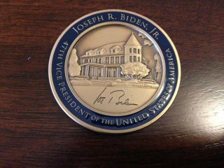Authentic 47th Vice President Joe Biden Challenge Coin Rare Authentic Stunning