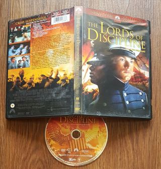 /856\ The Lords Of Discipline Dvd From Paramount Rare & Oop (david Keith)