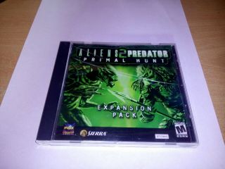 Aliens Vs Predator 2: Primal Hunt - Rare Pc Expansion Pack
