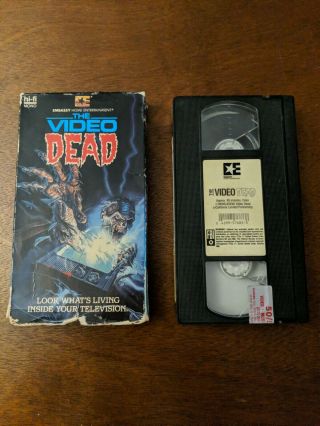 The Video Dead Rare Org.  Horror Vhs Embassy Gore Sov Zombies Slasher