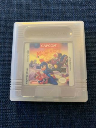 RARE 100 Authentic Mega Man IV (Nintendo Game Boy,  1993) Cart,  Dust cover 4