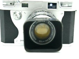 rare Konica ii A Konishiroku Film Camera w/case,  From Japan 2