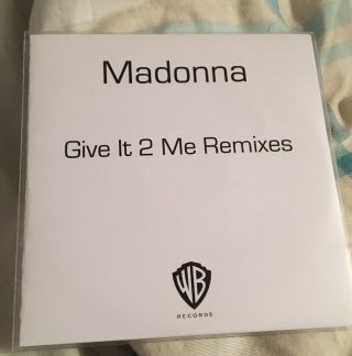 Madonna Give It 2 Me Uk 6 Track Promo Cd Rare