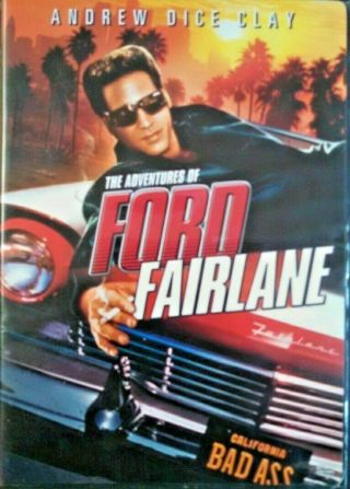 The Adventures Of Ford Fairlane (dvd,  2003) Rare Oop Andrew Dice Clay
