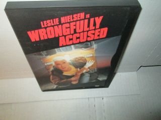 Wrongfully Accused Rare Comedy Spoof Dvd Leslie Nielsen Kelly Le Brock 1998