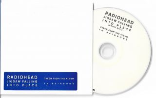 Radiohead - Jigsaw Falling Into Place - Rare Uk Radio Edit Promo Cd