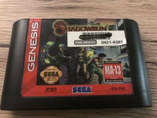 Shadowrun - Sega Genesis - Cart Only Authentic Official Perfectly Rare