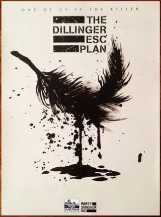 The Dillinger Escape Plan One Of Us Killer Ltd Ed Rare Huge Poster Dissociation