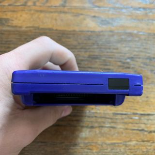 Nintendo Gameboy Color Purple CGB - 001 Game Console - - RARE CASE 8