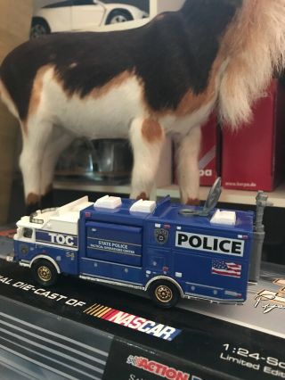 Matchbox State Police Mobile E - ONE Command Real Workings Rigs,  & RARE 2