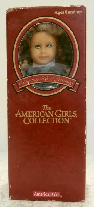 American Girl Retired & Rare Kirsten Larson 6 " Mini Doll With Book & Box