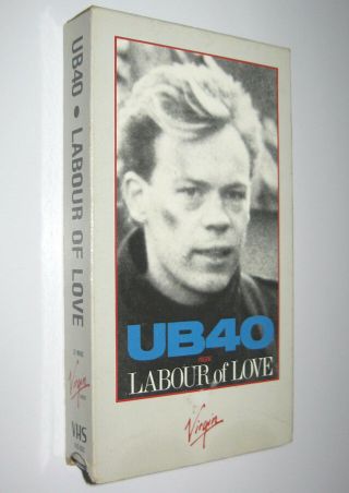 Rare Labour Of Love Ub40 Vhs 1984 Virgin Video B&w 31 Mins.  Film Canada Labor