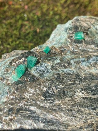 Beryl Var Emerald From Habach Valley,  Austria Rare Classic Locality Fine Mineral