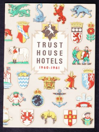Trust House Hotels 1960 - 1961 Official Guide To Over 200 Hotels Inc Tariffs Rare