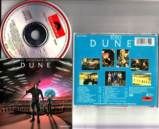 Dune - Soundtrack Cd - 1984 (w.  Germany) Rare (toto/brian Eno) Sting