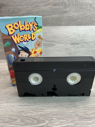 BOBBY’S WORLD Volume 1 One (VHS,  1990) First Two Episodes RARE Cult Cartoons 5