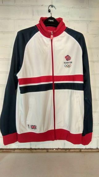 Official Team Gb Olympics 2012 Tracksuit Top Size Medium M Rare Jacket