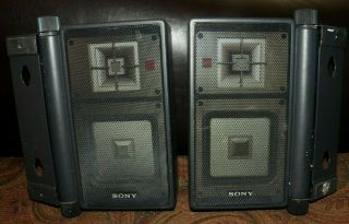 Sony Apm - X5a,  30w (pvm Monitors Series) 1986 - Pro Audiophile Speakers Rare