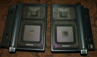 Sony APM - X5A,  30W (PVM monitors series) 1986 - pro audiophile speakers RARE 2