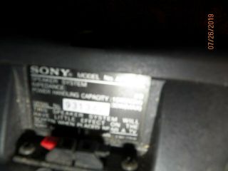 Sony APM - X5A,  30W (PVM monitors series) 1986 - pro audiophile speakers RARE 4