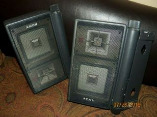 Sony APM - X5A,  30W (PVM monitors series) 1986 - pro audiophile speakers RARE 7
