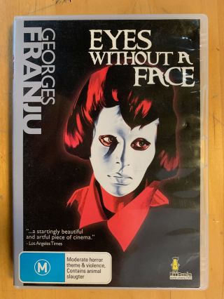 Eyes Without A Face Rare Australian Dvd Cult 70s Horror Classic Umbrella