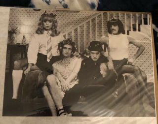 Queen Freddie Mercury John Deacon Roger Taylor Brian May Rare Vintage Photo 6x8