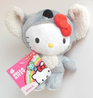 Rare Hello Kitty Sanrio Koala Bear Soft Plush Stuffed Animal Target Exclusive