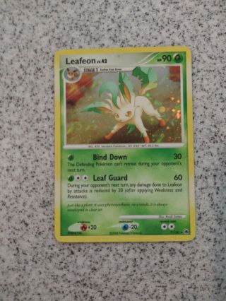 Pokemon Leafeon 7/100 Holo Rare Lp
