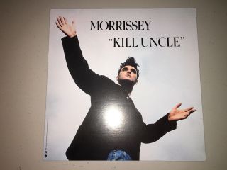 Morrissey Rare Kill Uncle Promo Lp Flat Lithograph Poster The Smiths