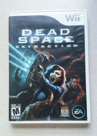 Dead Space Extraction Nintendo Wii Complete Cib Rare Survival Horror Sci - Fi