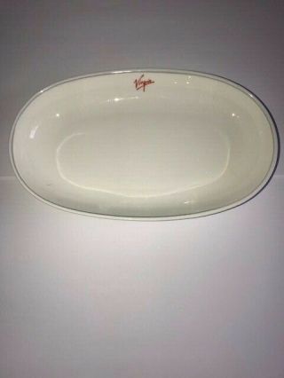 Virgin Atlantic Royal Stafford Upper Class Serving Plate Made In England Rare