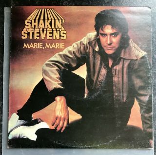 Shakin’ Stevens Lp Marie Marie 1980 Rare Yugoslavia Issue Yellow Epic/suzy Label