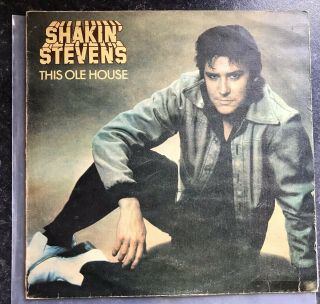 Shakin’ Stevens Lp This Ole House Rare South Africa Issue W/ Misspelled Epic Lbl