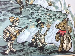RARE Dead and & Company Eugene OR 2018 AP Poster Print SIGNED DOODLED grateful 7