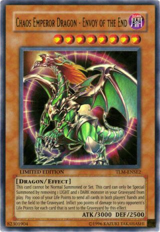 1x - Chaos Emperor Dragon - Envoy Of The End - Tlm - Ense2 - Ultra Rare - Limited