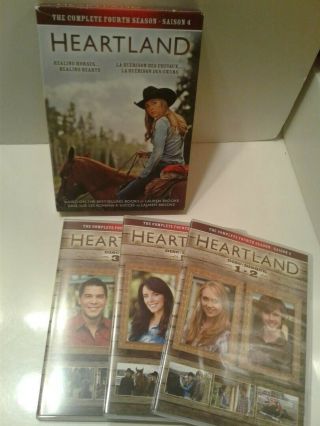 Heartland: Complete Season 4 Dvd Rare 5 Disc Set.