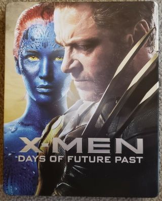 X Men Days Of Future Past Steelbook Steel Book Blu Ray Best Buy Exclusive Rare