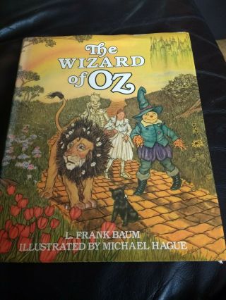 First Edition Hardback The Wizard Of Oz 1982 With D/j Rare