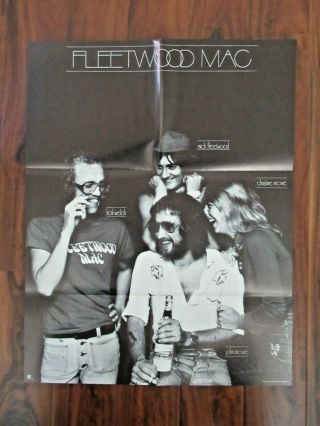 Fleetwood Mac 1974 Poster - Rare