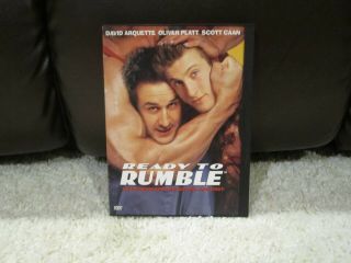 Ready To Rumble (dvd,  2000) Rare Oop David Arquette Scott Caan Wcw