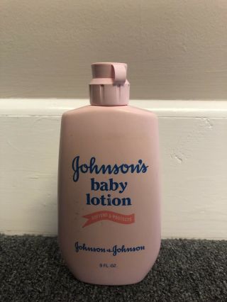 Johnson’s Baby Lotion 9 Oz,  Rare,  Vintage