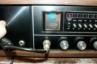Rare Sbe Console Sbe - 40cb Radio Base Station 40 Channel W/ Mic Am