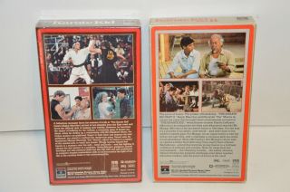 RARE 1ST RCA VHS RELEASES: THE KARATE KID (1985, ),  THE KARATE KID II (1986) 2