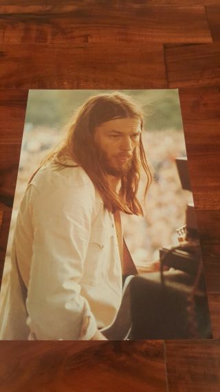 Pink Floyd David Gilmour Mega Rare Poster