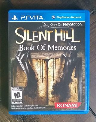 Silent Hill: Book Of Memories Psv (sony Playstation Vita,  2012) Complete Rare
